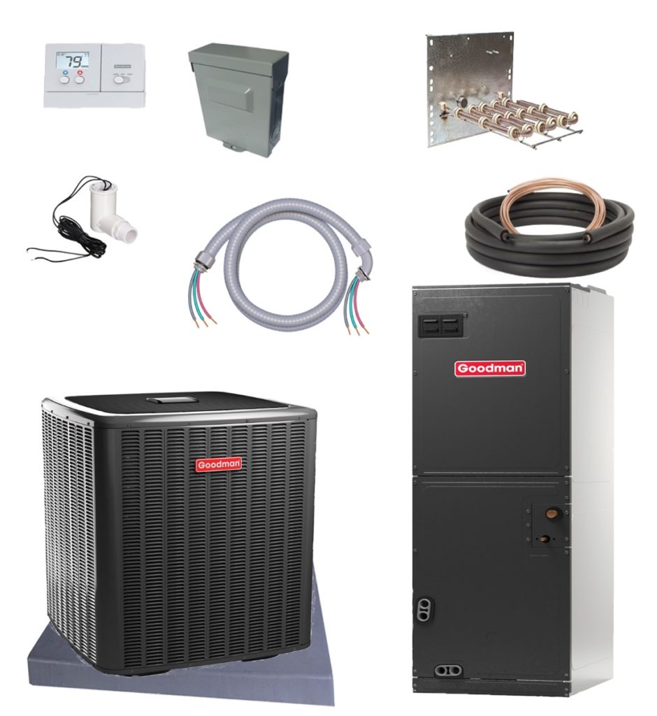 goodman 16 seer split system install kit amazon 14 1