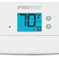 Prostat Non-Programmable Thermostat 1 Heat / 1 Cool Conventional or Heat Pump